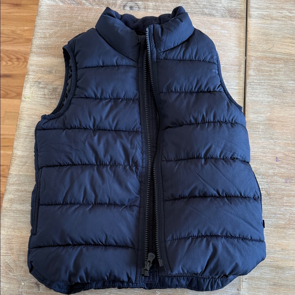GAP Navy Puffer Vest for Kids